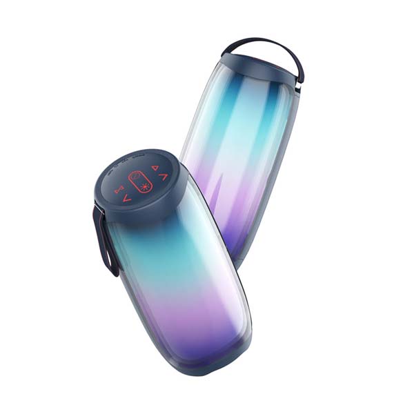 Wiwu Thunder P40 Portable Waterproof Dazzling LED Bluetooth Speaker