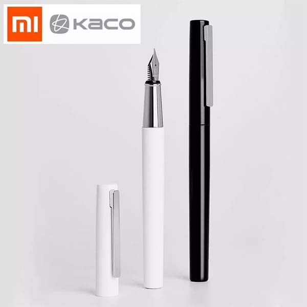 Xiaomi Black & White Fountain Pen 0.3mm Nib Writing Signing Pen