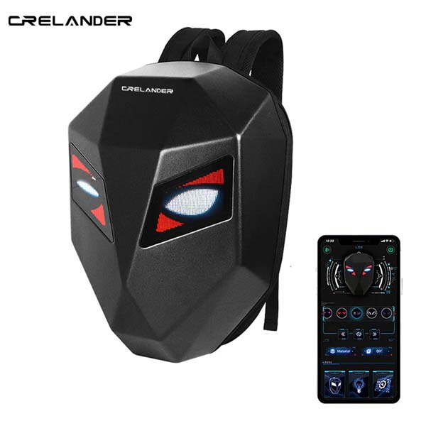 Crelander LED Knight Motorcycle Riding Backpack