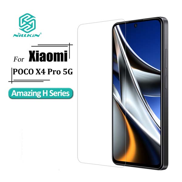 Nillkin 9H Tempered glass for Xiaomi Poco X4 Pro 5G Screen Protectors H 0.33MM Anti-glare Explosion-Proof Protective Tempered Glass Film