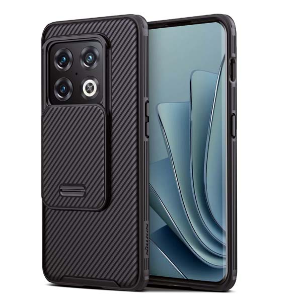 Nillkin Fashion Camera Protect Case for OnePlus 10 Pro Phone Cases Business TPU + PC Camera Protect Shockproof Privacy Bac