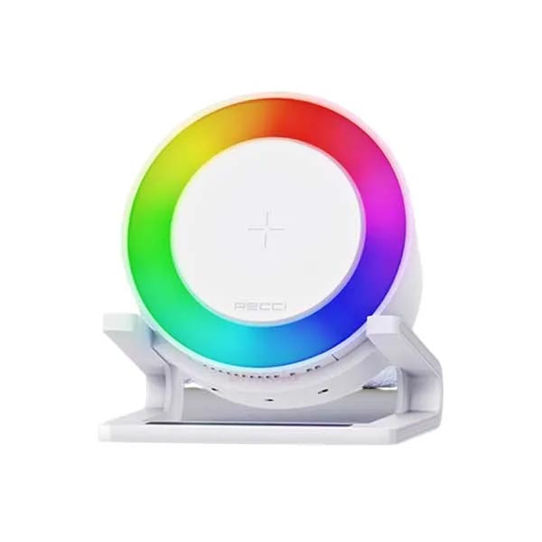 RECCI RSK-W28 15W Wireless Charger with Speaker
