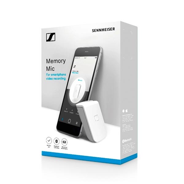 Sennheiser Memory Mic Wearable Wireless Smartphone Mic
