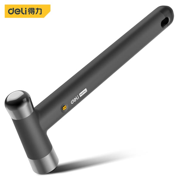 Deli HT7008 High Carbon Steel Hammer with TPR Non-slip Handle