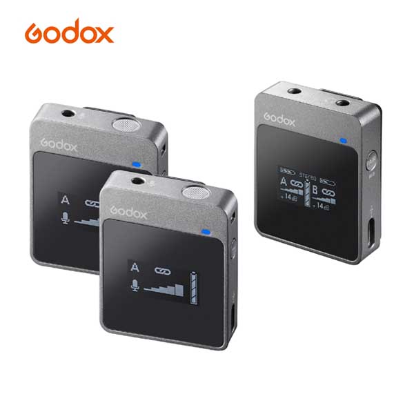 GODOX MoveLink M2 2.4GHz Wireless Microphone