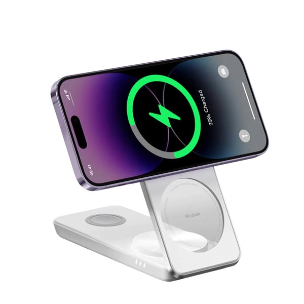 Mcdodo Peace Series 3 in 1 Foldable Magnetic Wireless Charge Station