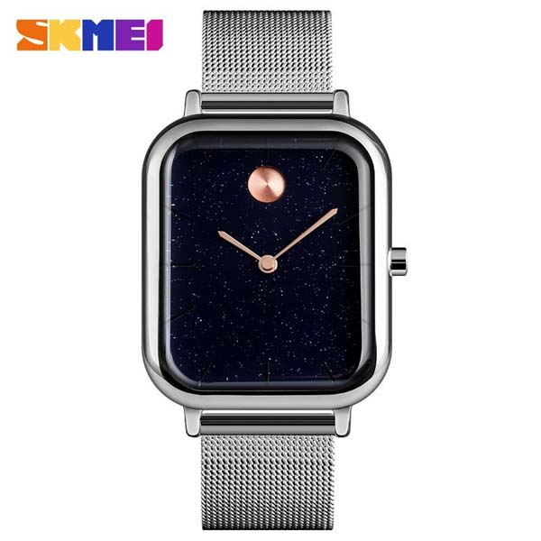 SKMEI 9187 CASUAL QUARTZ LEATHER WATCH FOR MEN