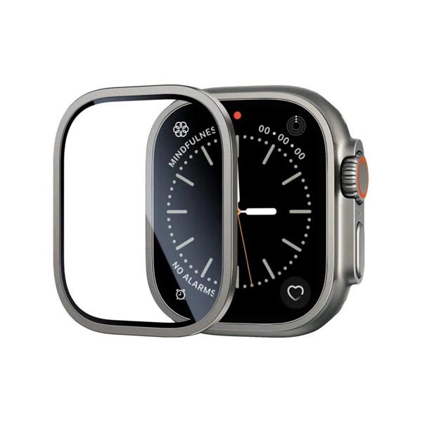 Anank 9H Aluminium Frame Screen Protector for iWatch Ultra 49mm