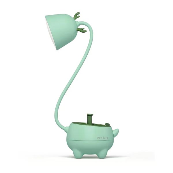 GIVELONG Pet Lamp 3 Modes Lighting Adjustable Brightness Rechargeable Desk Lamp