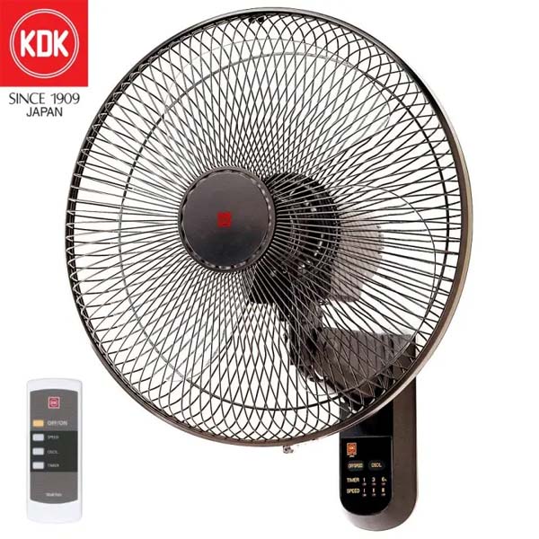 KDK M40M 40cm (16") Remote Wall Moving Fan