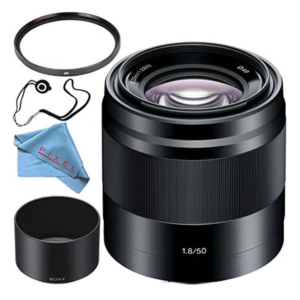 Sony E 50mm f-1.8 OSS Lens
