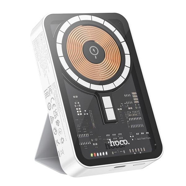 hoco Q10A 10000mAh PD 20W Transparent Discovery Edition MagSafe Magnetic Fast Charging Power Bank