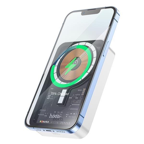 hoco Q10A 10000mAh PD 20W Transparent Discovery Edition MagSafe Magnetic Fast Charging Power Bank