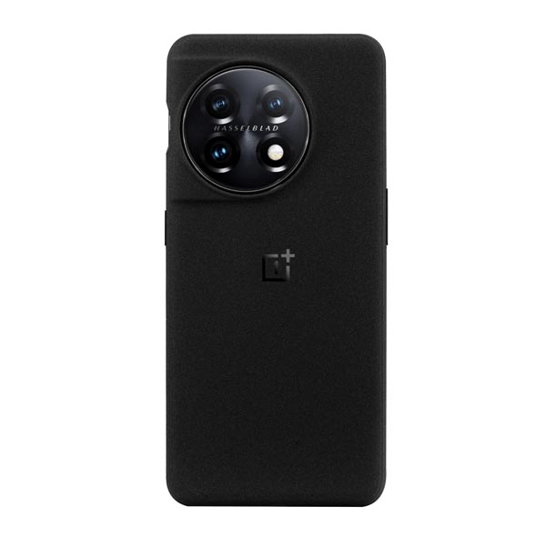 OnePlus 11 5G Sandstone Bumper Case Black
