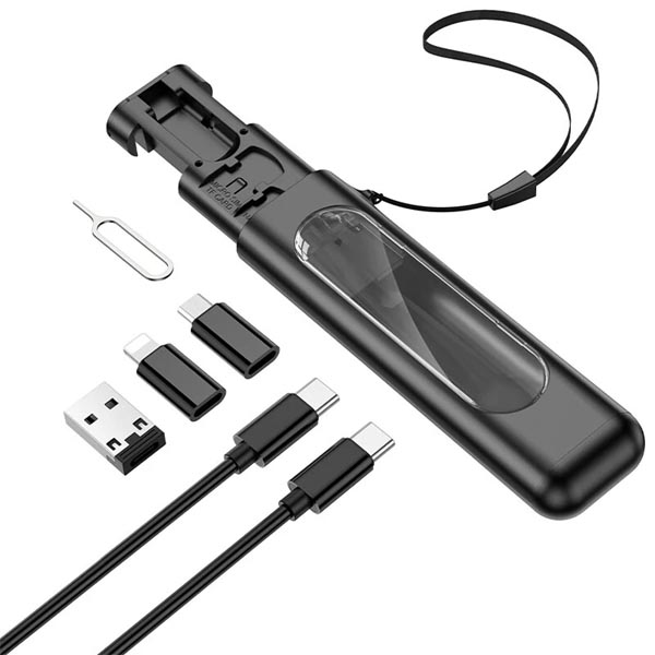 BOROFONE BU36 60W 3A Multifunction Charging Cable Set