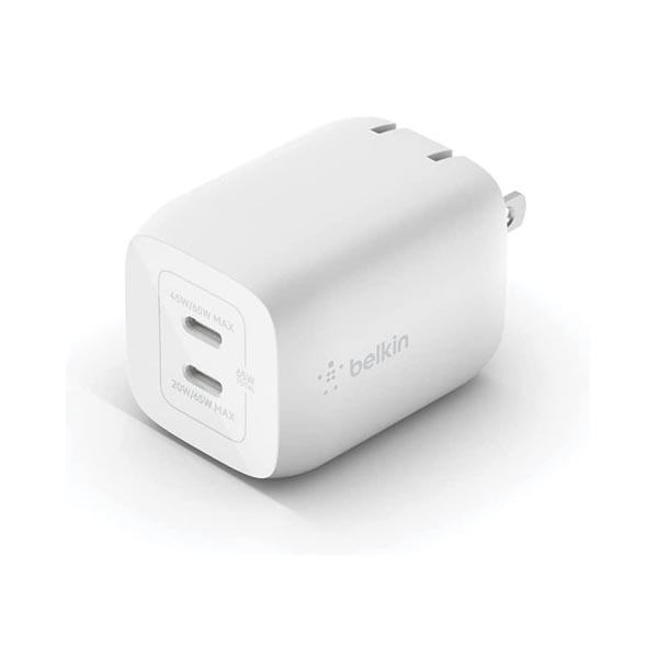 Belkin 65W Dual USB-C Wall Charger