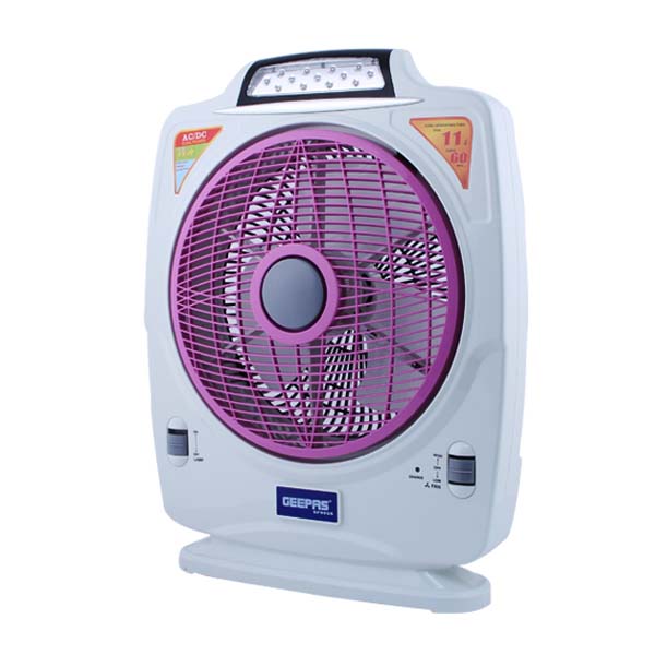 Geepas Gf-9955 Rechargeable Fan