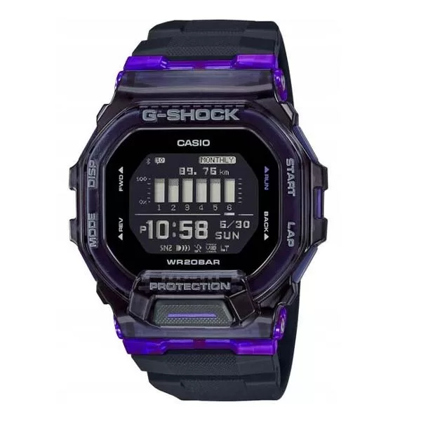 Casio G-Shock GBD-200SM-1A6 Bluetooth Digital Sport Men's Watch