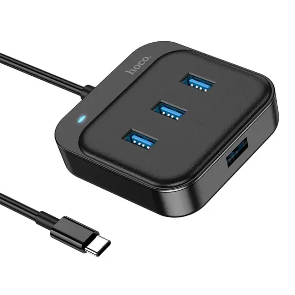 Hoco HB31 4-in-1 USB to 1xUSB3.0 &amp; 3xUSB2.0 Converter