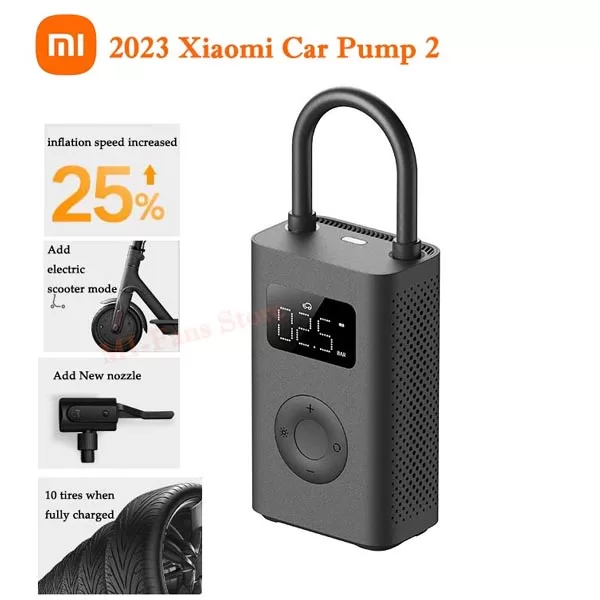 Xiaomi Mijia Air Pump 2 Portable Universal Electric Air Compressor