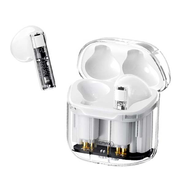 REMAX CozyBuds 6C TWS Transparent Bluetooth Headset - White