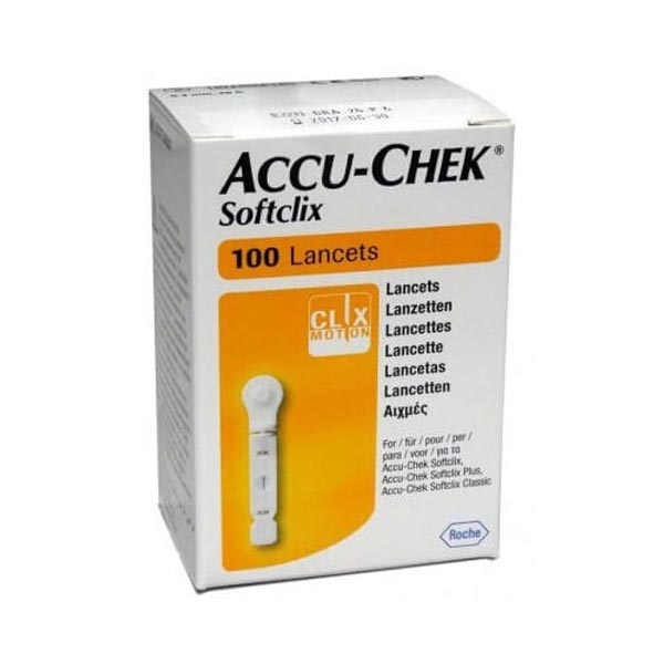 Accu check lancets for glucose Meter 100 piece