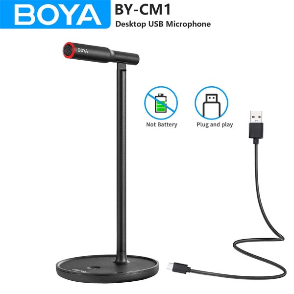 BOYA BY-CM1 Desktop USB Microphone