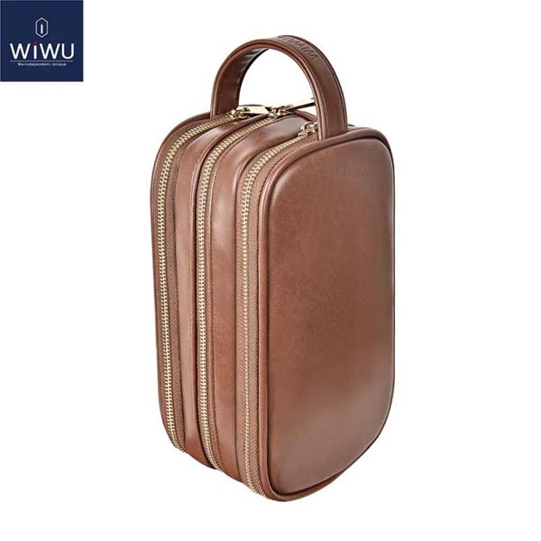 WiWU Salem Lux 3 Layers PU Leather Storage Bag