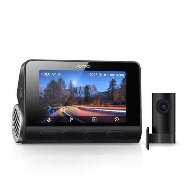 70Mai Dash Cam A810 4K Flagship Dual Camera Front &amp; Rear Built In GPS ADAS Night Vision