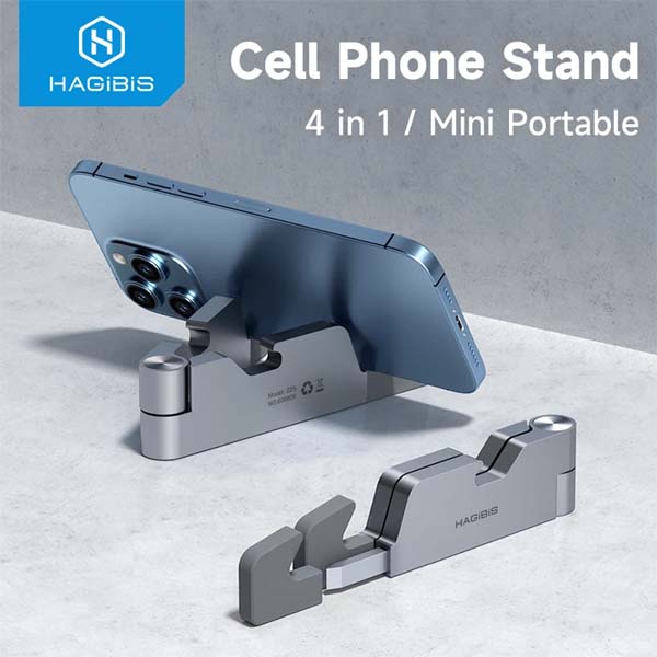 Hagibis Multifunction Mobile Phone Holder Adjustable Foldable Bottle Opener