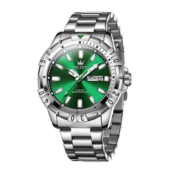 OLEVS 5560 Luxury Stainless Steel Watch