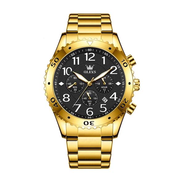 OLEVS 9969 Geneva Fashion Quartz Watch