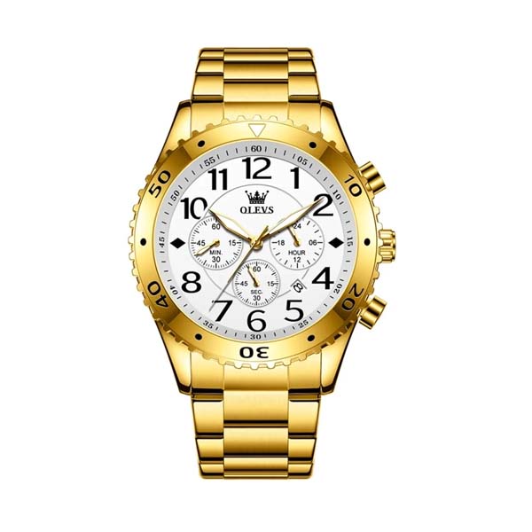 OLEVS 9969 Geneva Fashion Quartz Watch