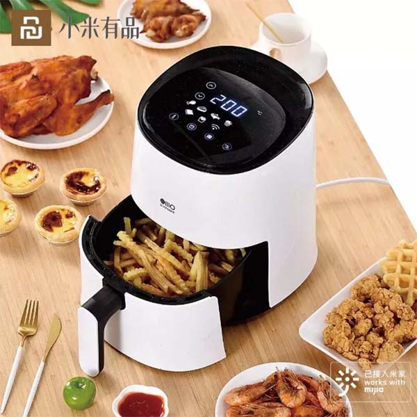 Xiaomi Silencare Smart Cloud Oil Free Air Fryer K505W App Control 2.5L