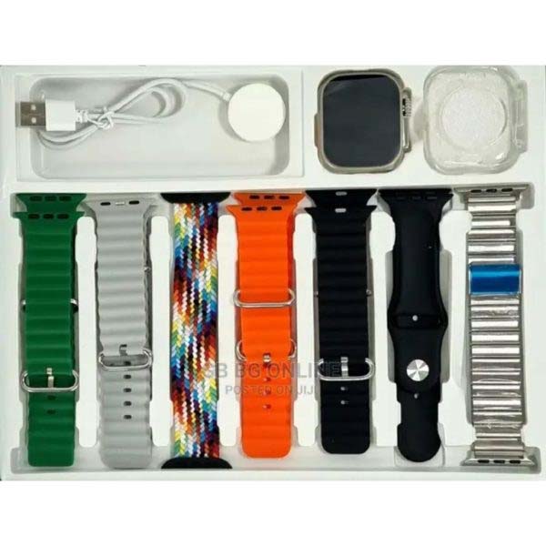 Y60 Ultra Max Smartwatch With 7 Strap