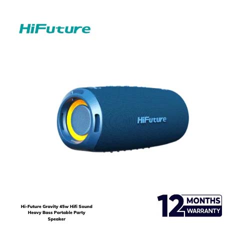HiFuture Gravity Portable Wireless Speaker - Blue