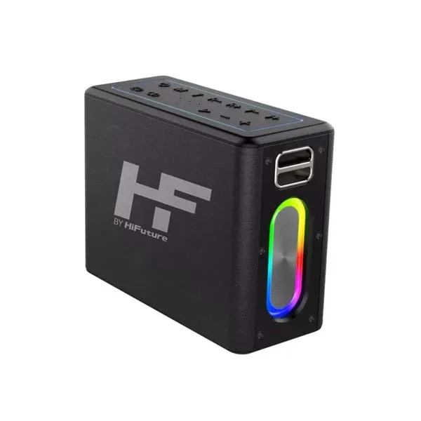 HiFuture MusicBox 60W 2-Way Karaoke Speaker System &amp; Bluetooth Speaker