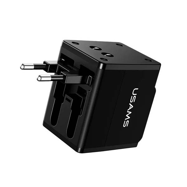 USAMS T2 Dual USB Universal Travel Charger