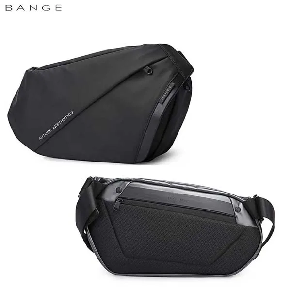 Bange BG-7311 Men Epithelium Coating Waterproof Crossbody Chest Bag