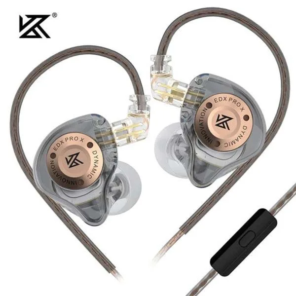 KZ EDX Pro X Single Dynamic Driver In-Earphone With Mic