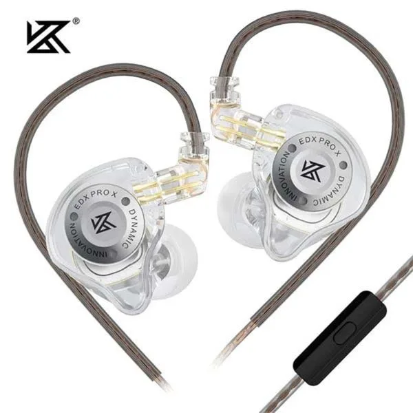 KZ EDX Pro X Single Dynamic Driver In-Earphone With Mic