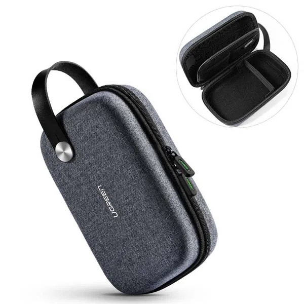UGREEN Travel Case Gadget Bag Electronics Accessories Organizer Upgraded Version (20*12*7cm)