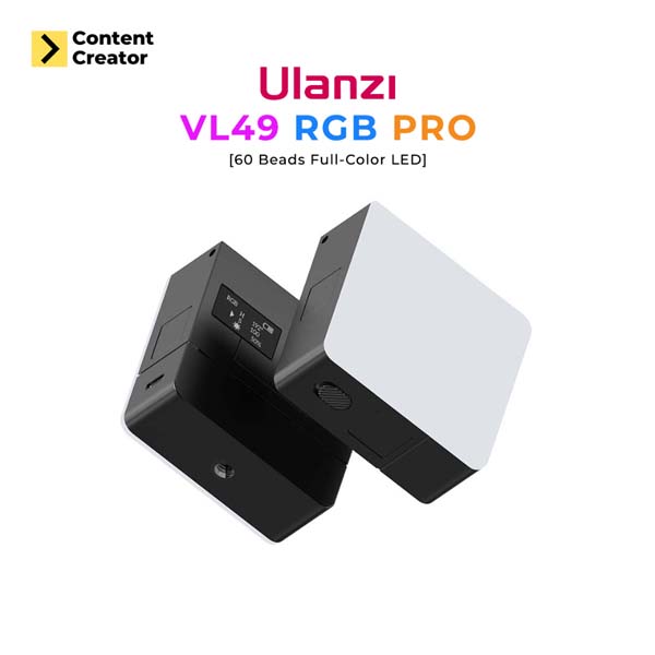 Ulanzi VL49 Pro Rechargeable Mini RGB Light