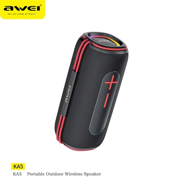 Awei KA5 20W Portable bluetooth Speaker - Red