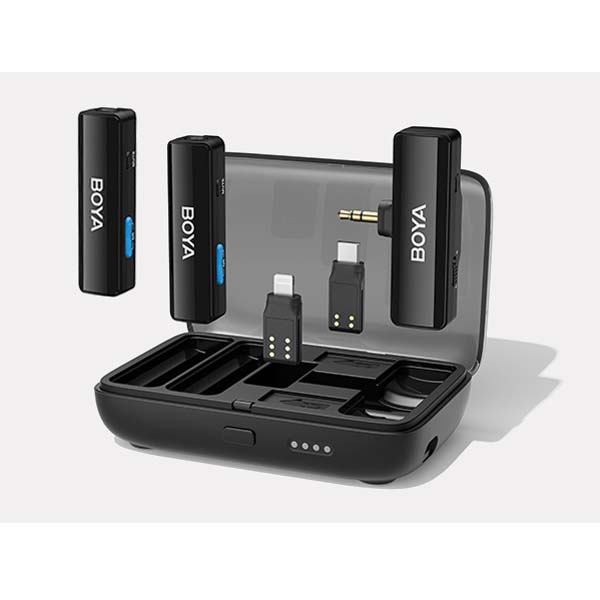Boya BOYALINK A2  All-in-one Design Wireless Microphone System