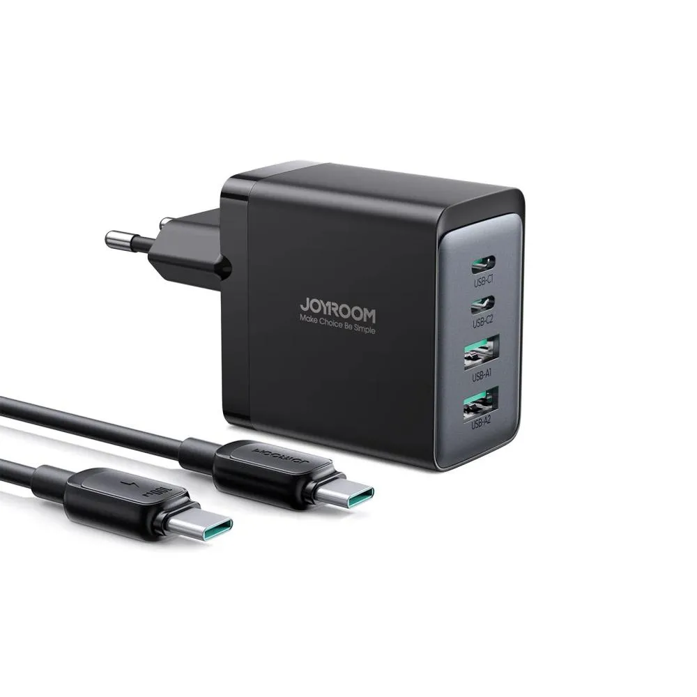 Joyroom   JR-TCG02  GaN Ultra 67W Charger with 100W Type-C to Type-C Cable