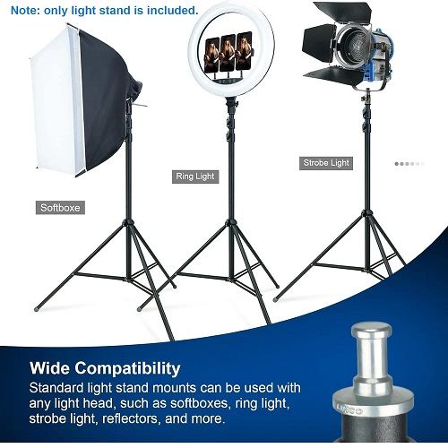 NeePho NP-9988 Studio Ring Light Stand