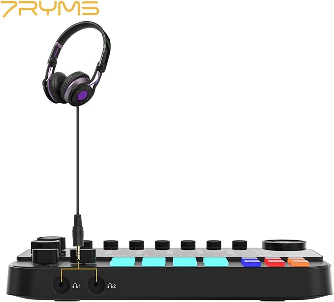 7RYMS 7Caster SE2 Multi-functional Streaming/Podcasting/Recording Audio Interface
