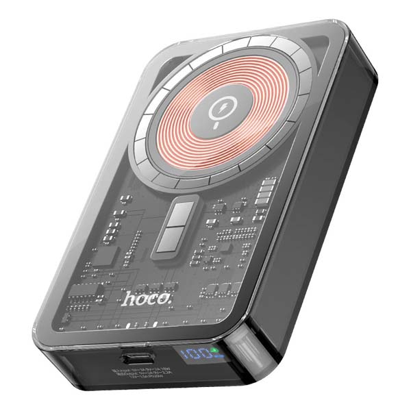 Hoco Q14A Ice Crystal PD20W+QC3.0 Wireless 10000mAh Power Bank
