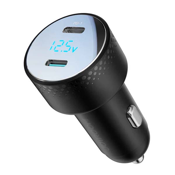 Joyroom JR-CCD02 70W Dual-Port (PD*2) Digital Display Car Charger - selected variant